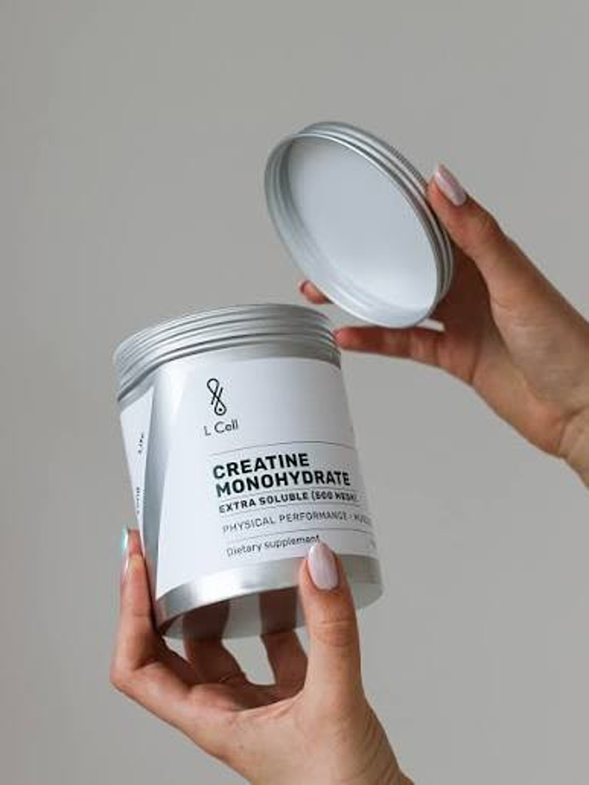 L Cell creatine, product in use